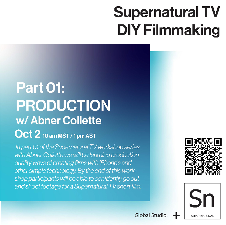 Supernatural TV DIY Filmmaking – Part 1: Production w/ Abner Collette